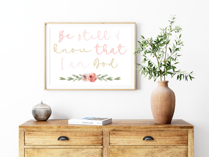Image for Be Still and Know That I am God