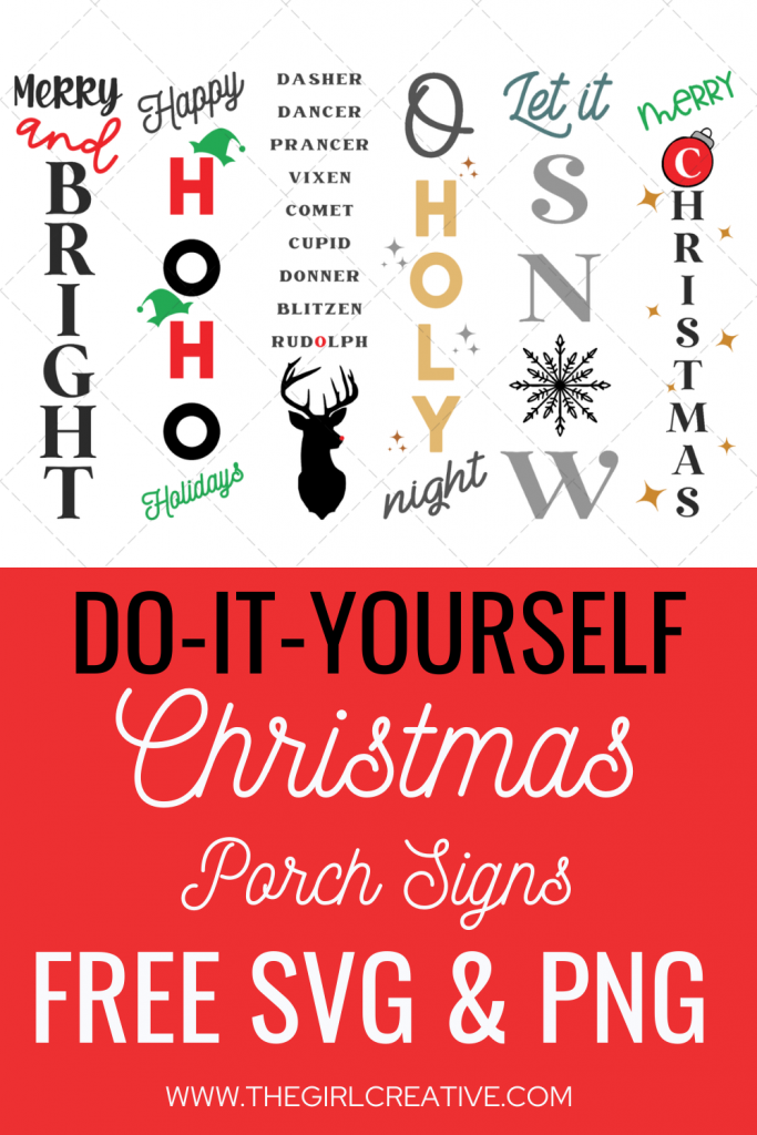Christmas Porch Sign Designs