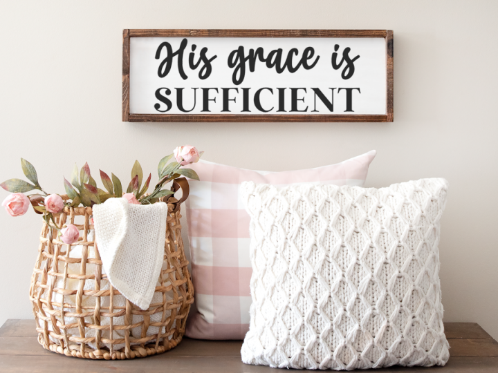 Image for His Grace is Suffifient