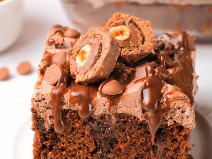 Image for FERRERO ROCHER POKE CAKE