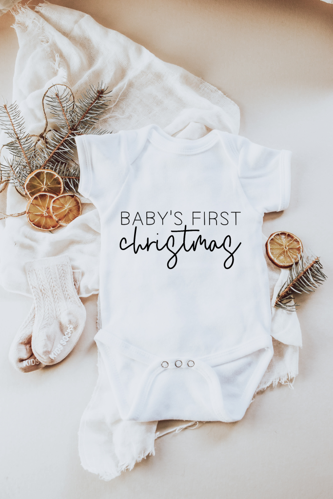 Baby's 1st Christmas Onesie