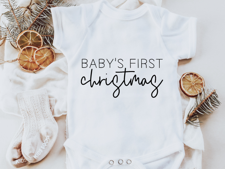 Baby's 1st Christmas Onesie