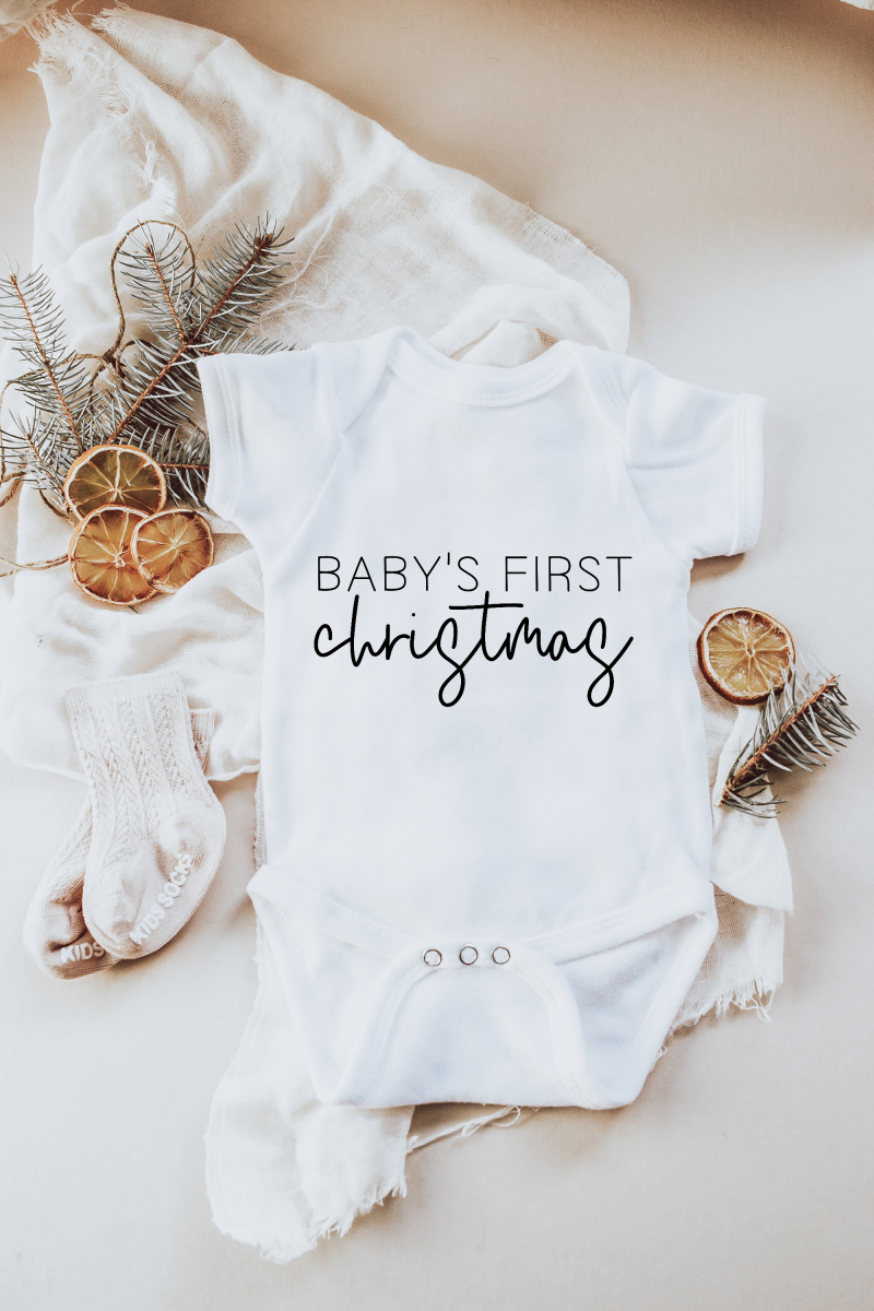 FREE Baby’s First Christmas SVG Bundle - The Girl Creative