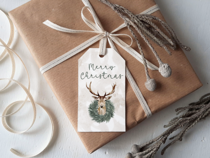 Image for RUSTIC FARMHOUSE  GIFT TAGS - 2 DESIGNS
