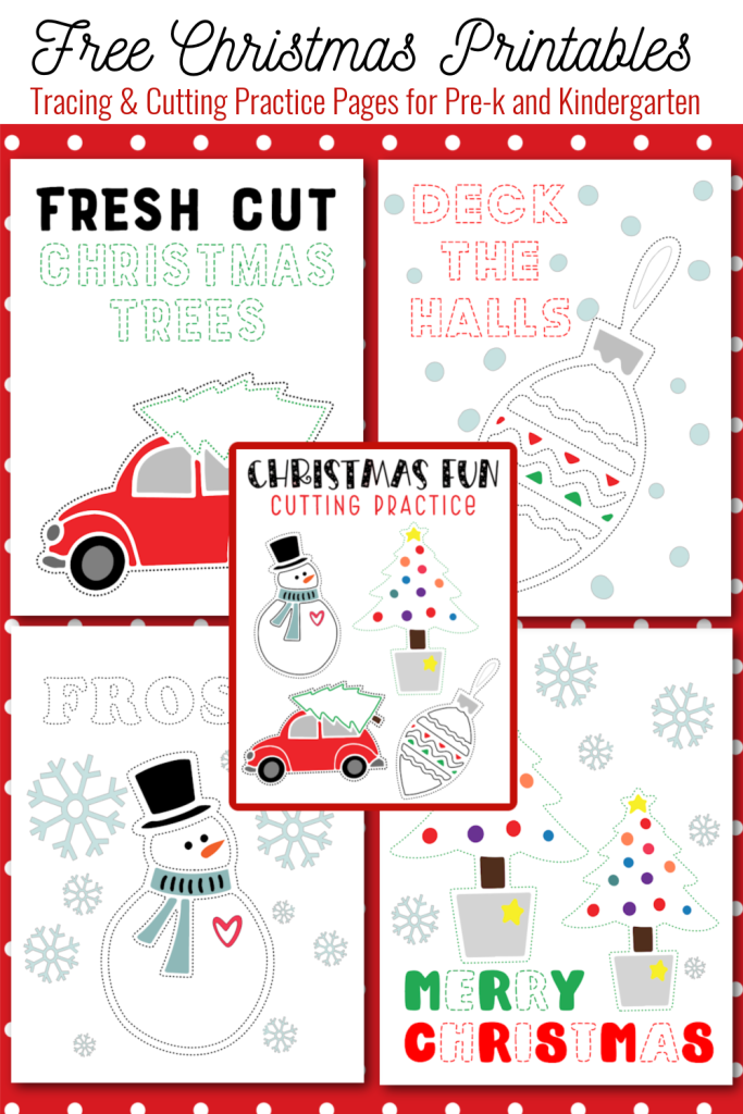 Holiday Tracking and Cutting Sheets