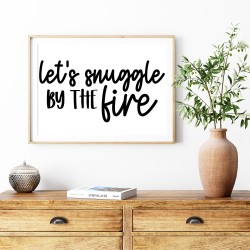 Warm and Cozy quote sign