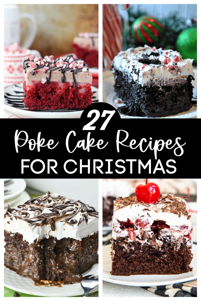 Christmas Poke Cake Recipes
