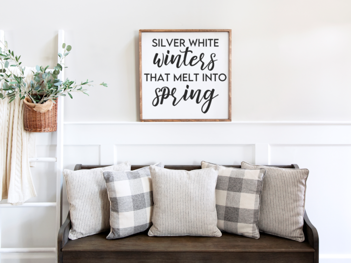Image for SILVER WHITE WINTERS THAT MELT INTO SPRING