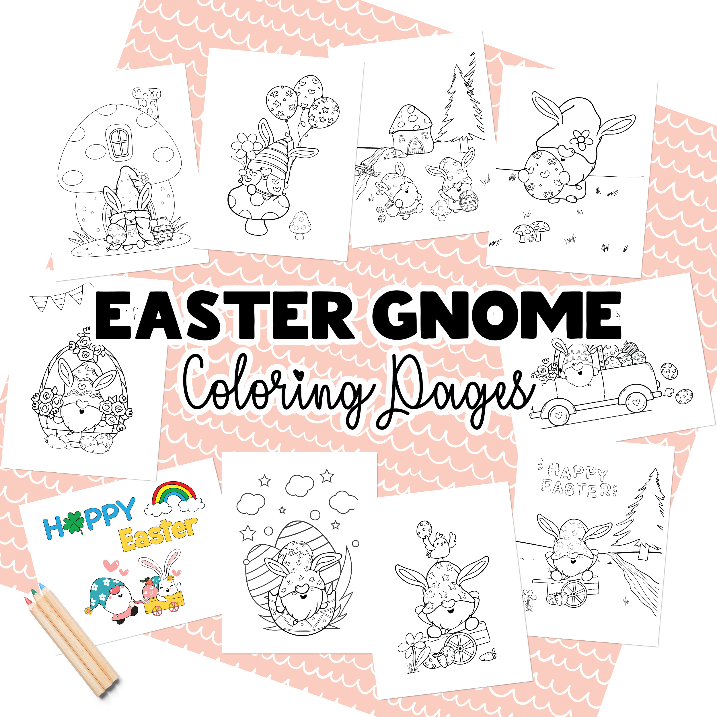 FREE PRINTABLE EASTER COLORING PAGES