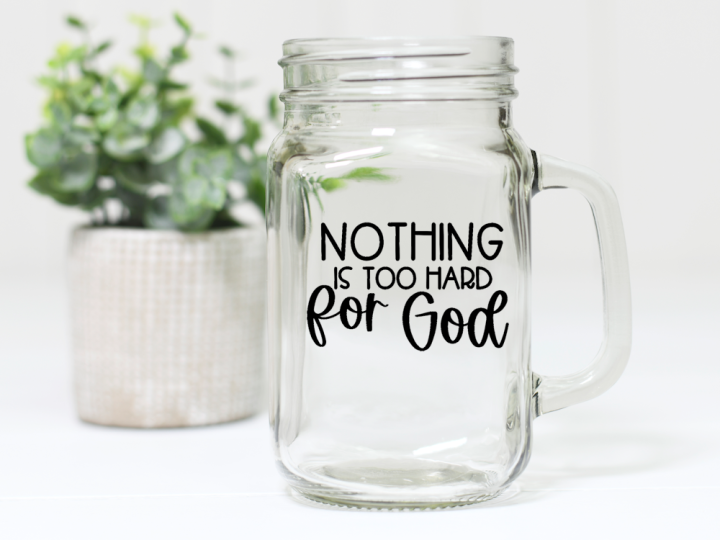 Image for NOTHING IS TOO HARD FOR GOD