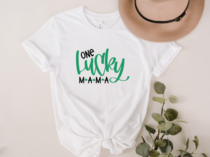 Image for FREE One Lucky Mama SVG 