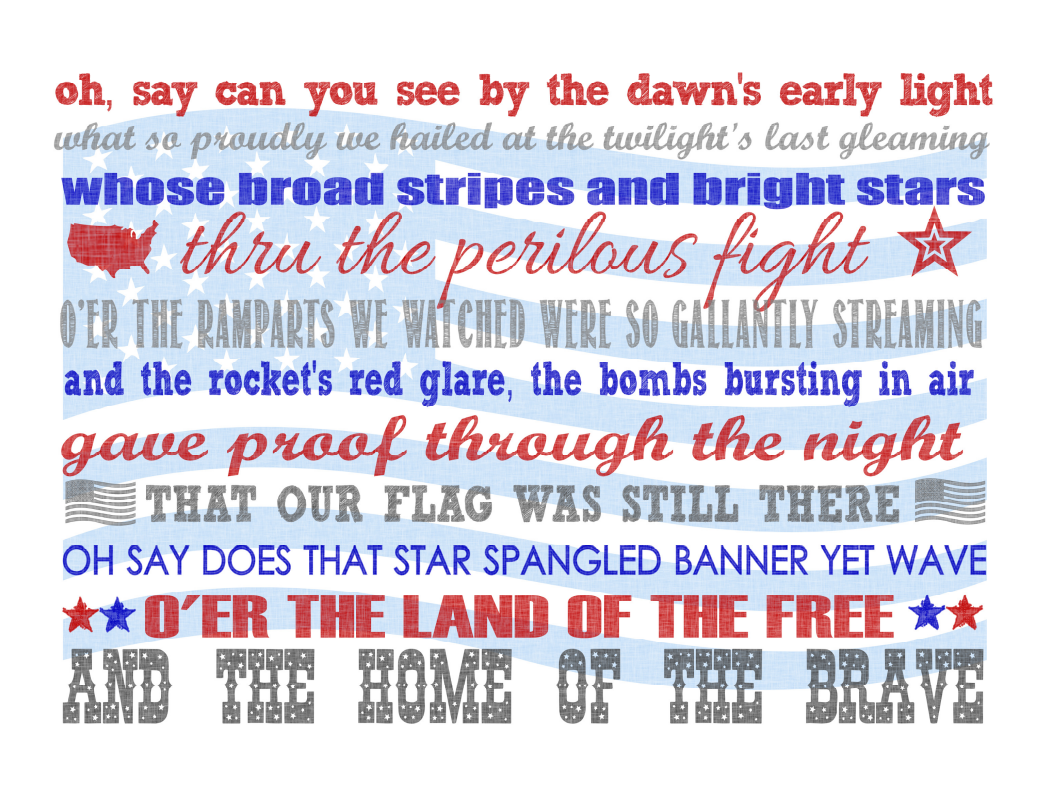 Star Spangled Banner Artwork