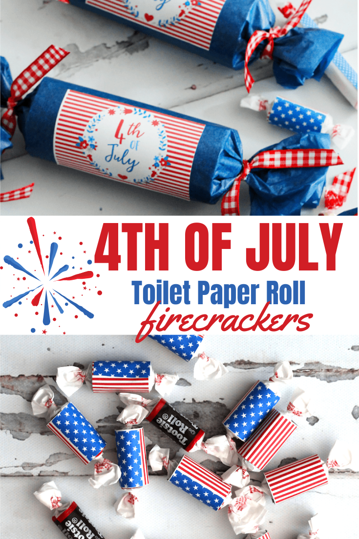 4th of July Toilet Paper Roll Craft