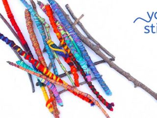Image for Easy Crafts for Kids: Yarn Sticks | Babble Dabble Do
