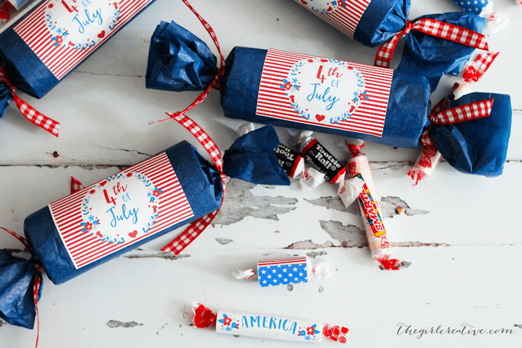 4TH OF JULY TOILET PAPER ROLL FIRECRACKER CRAFT