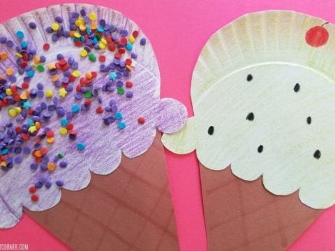 Image for Creative Ice Cream Cone Craft For Preschoolers