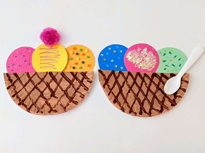 Image for Awesome Paper Plate Ice Cream Craft Kids Will Love - Crafting A Fun Life