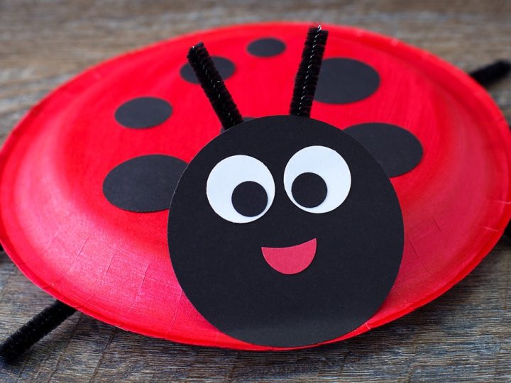 Image for How to Make a Paper Plate Ladybug