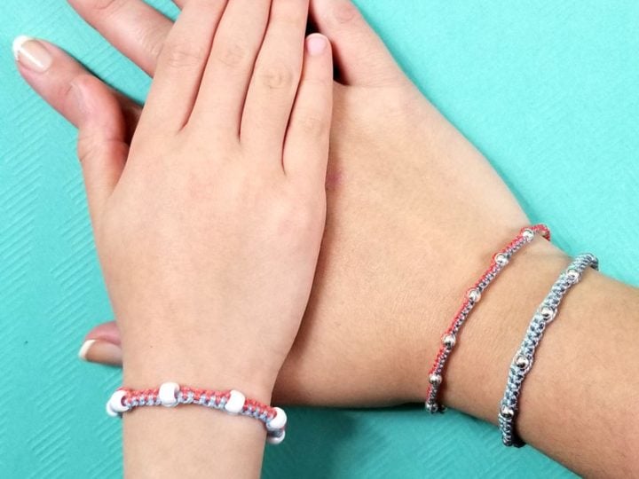 Image for How to make a beaded friendship bracelet &ndash; Easy and Elegant!