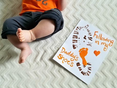 Image for Following in My Daddy's Shoes (Father's Day Craft)