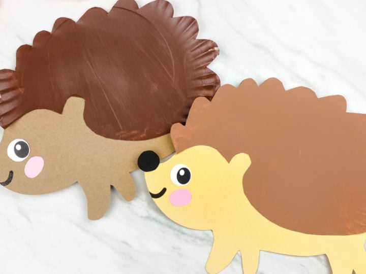 Image for Paper Plate Hedgehog Craft For Kids 