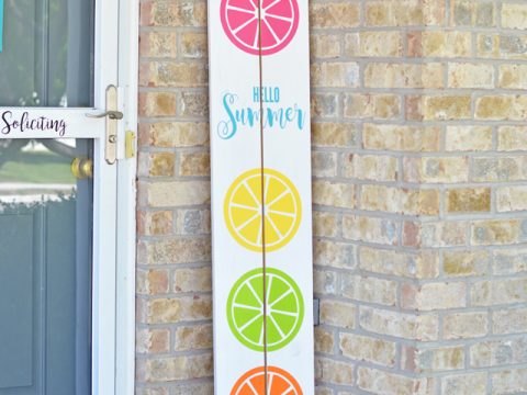 Image for Hello Summer Front Porch Sign