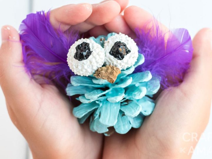 Image for Pinecone Owls | Crafts by Amanda