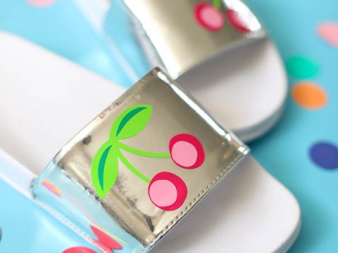 Image for Personalized Summer Sandals with Vinyl