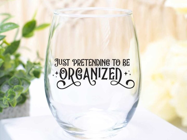 Image for JUST PRETENDING TO BE ORGANIZED