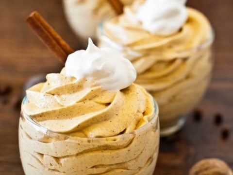Image for NO BAKE MINI PUMPKIN  CHEESESCAKE