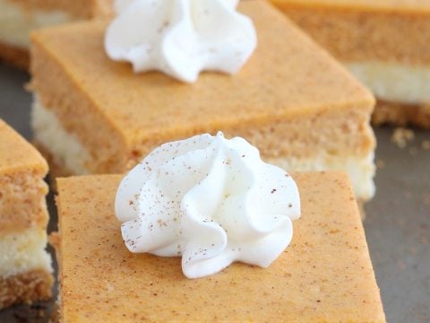 Image for PUMPKIN CHEESECAKE BARS