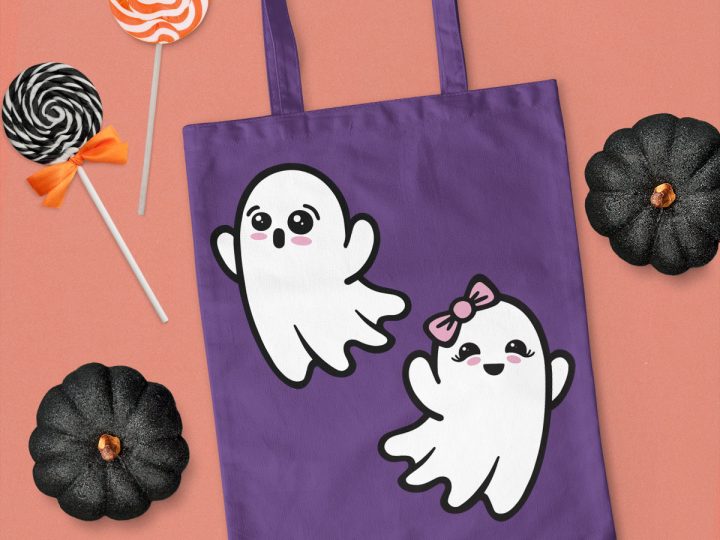 Image for FREE CUTE GHOST SVG