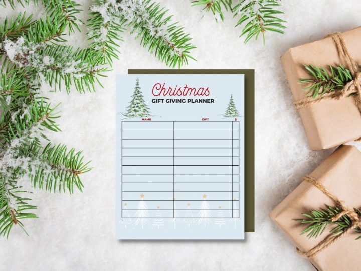 Image for CHRISTMAS GIFT GIVING PLANNER