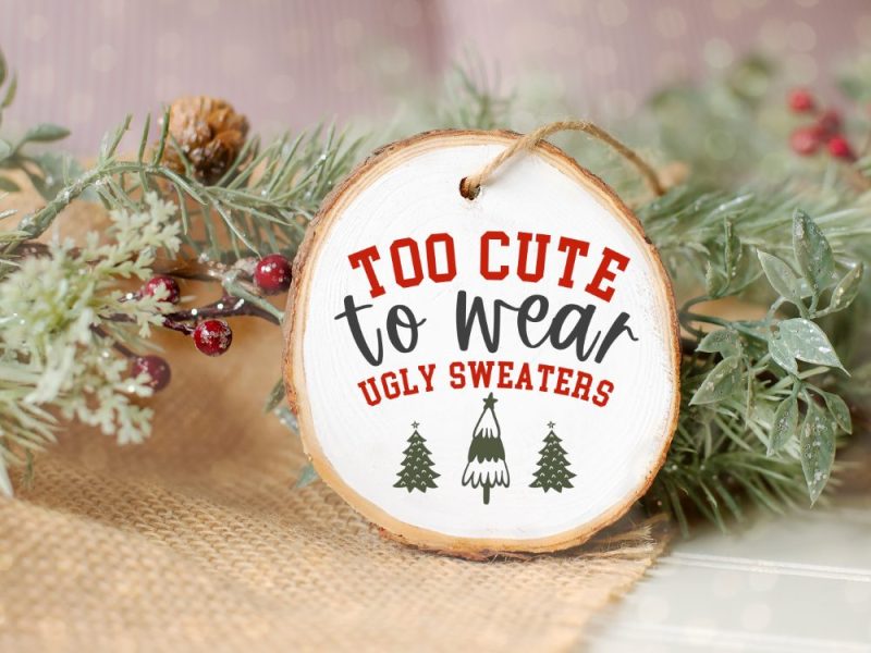 Ugly Christmas Sweater Digital Design