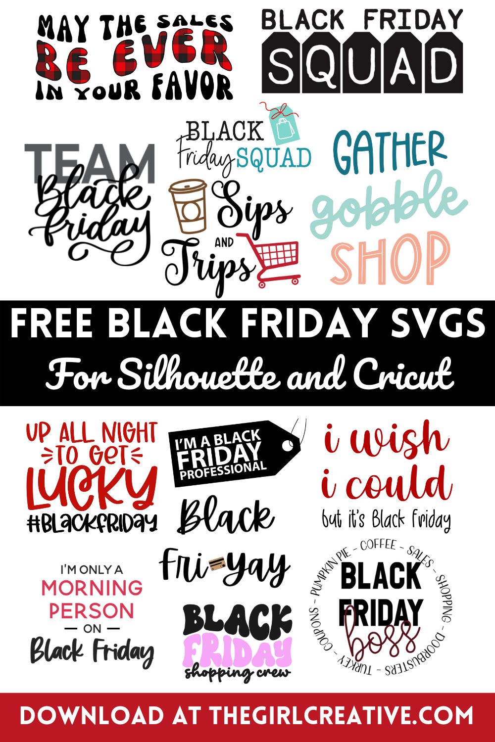 Black Friday SVGs for Shirts