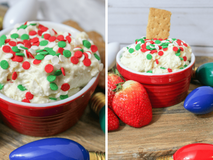 Image for Simple Christmas Cake Batter Dip
