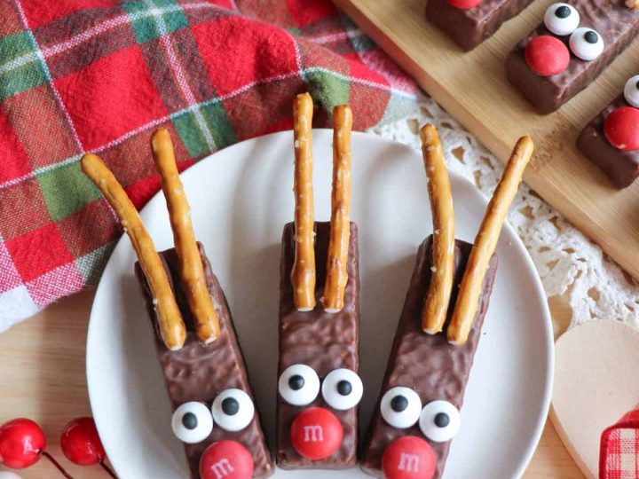Image for Cute Wafer Reindeer Cookies Recipe