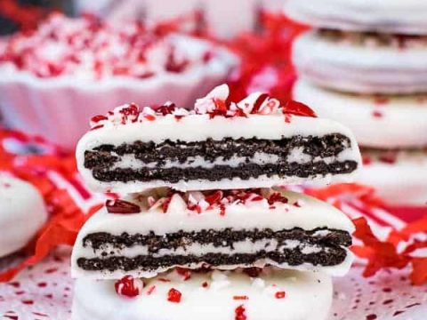 Image for Peppermint Bark Oreos