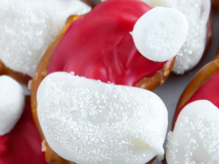 Image for Pretzel Santa Hats