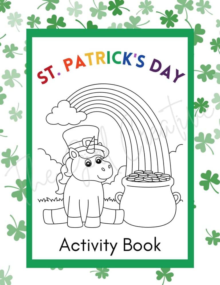Free Printable St. Patrick’s Day Activity Book - The Girl Creative