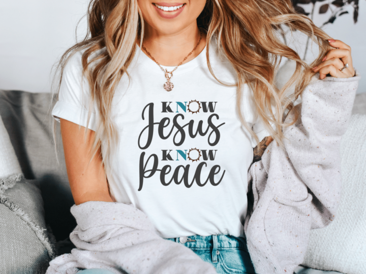 Know Jesus Know Peace Mockup1