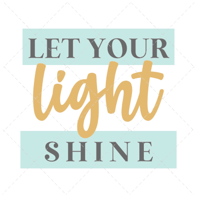 Let Your Light Shine SHOP