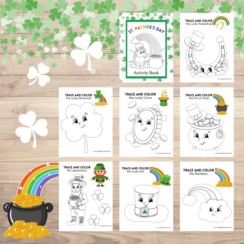 Free Printable St. Patrick’s Day Activity Book