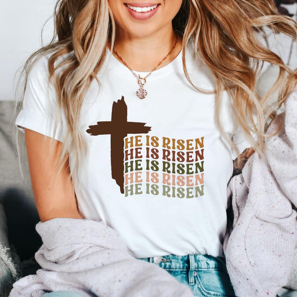 Free Easter He is Risen SVG