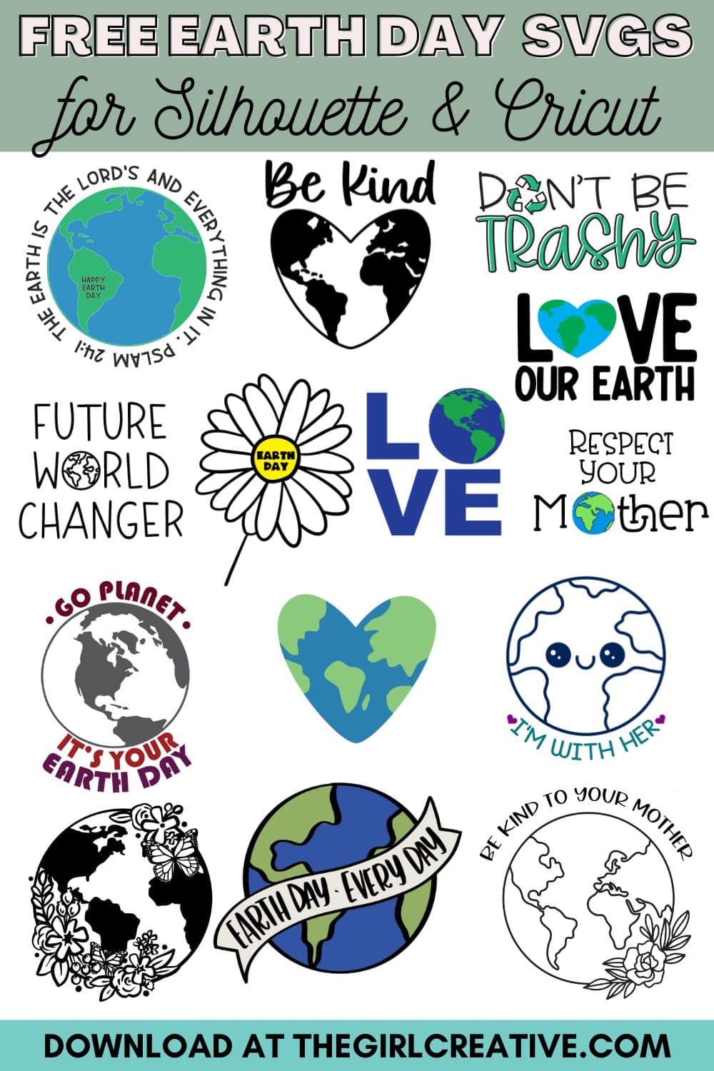 Free Earth Day SVGs