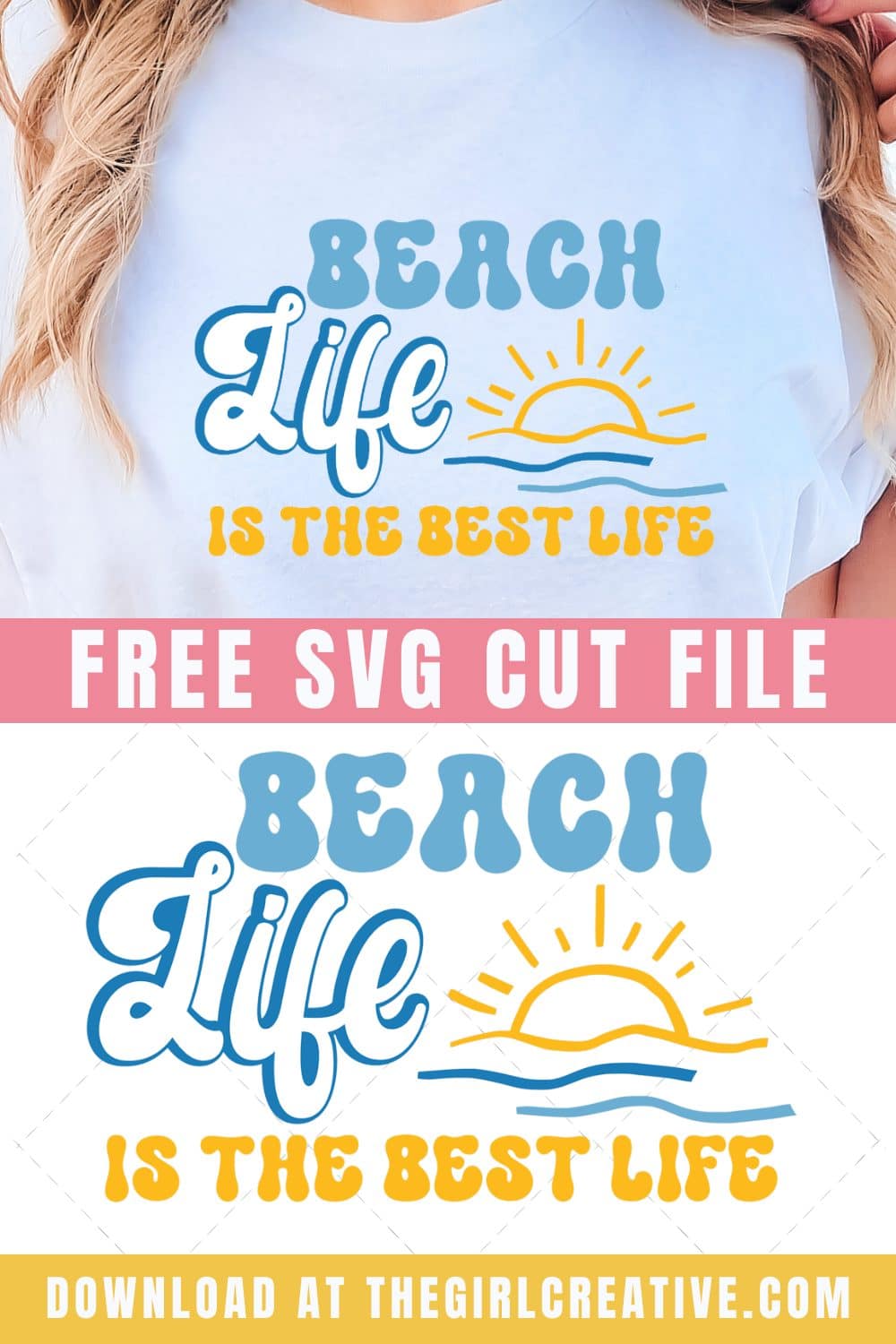 Beach Life shirt and digital design