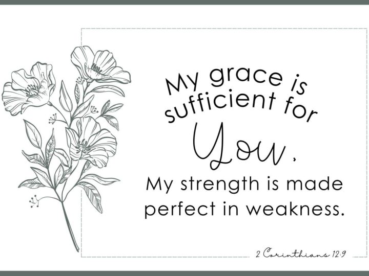 2 Corinthians 12v9 correction