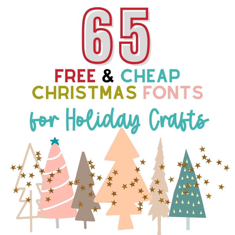 65 of the Best Christmas Fonts That are Free or Cheap