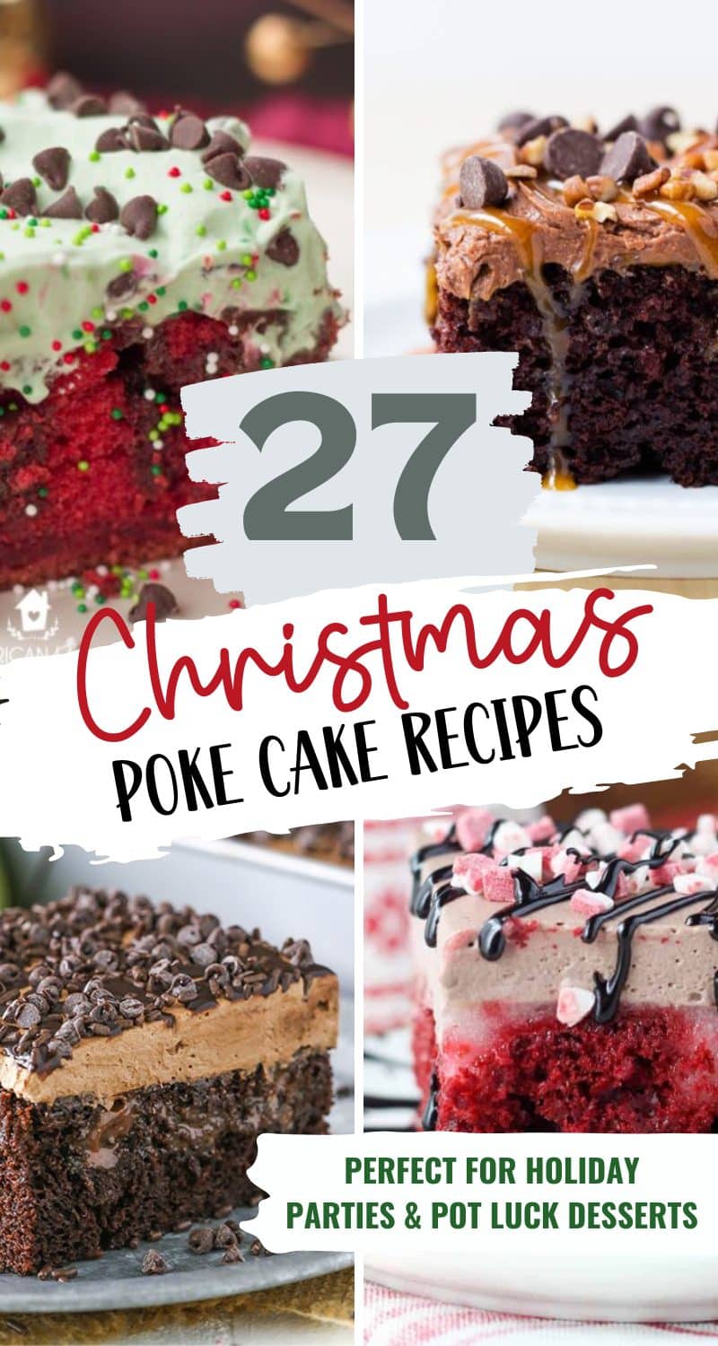 Christmas Poke Cake Recipes