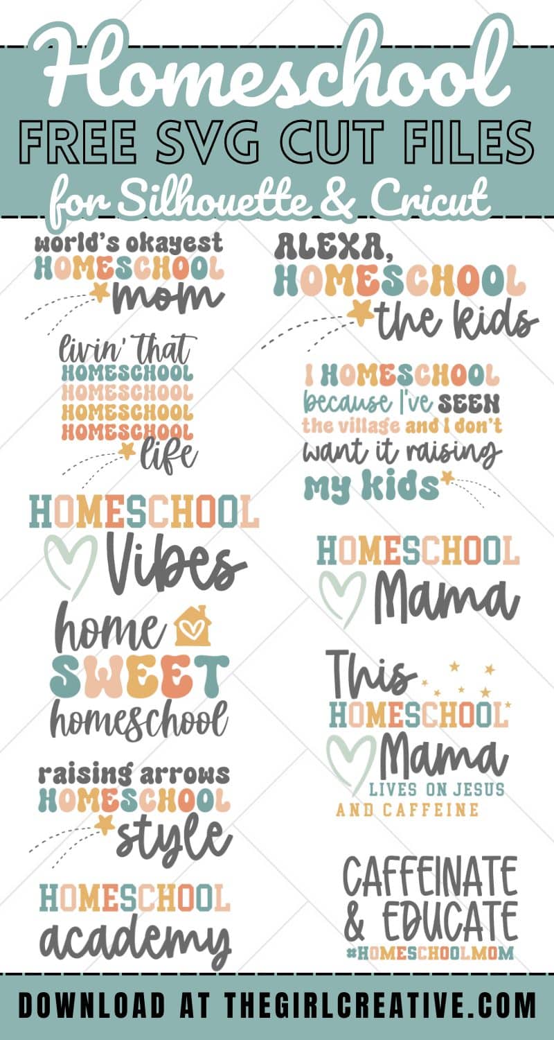 homeschool digital designs and quotes